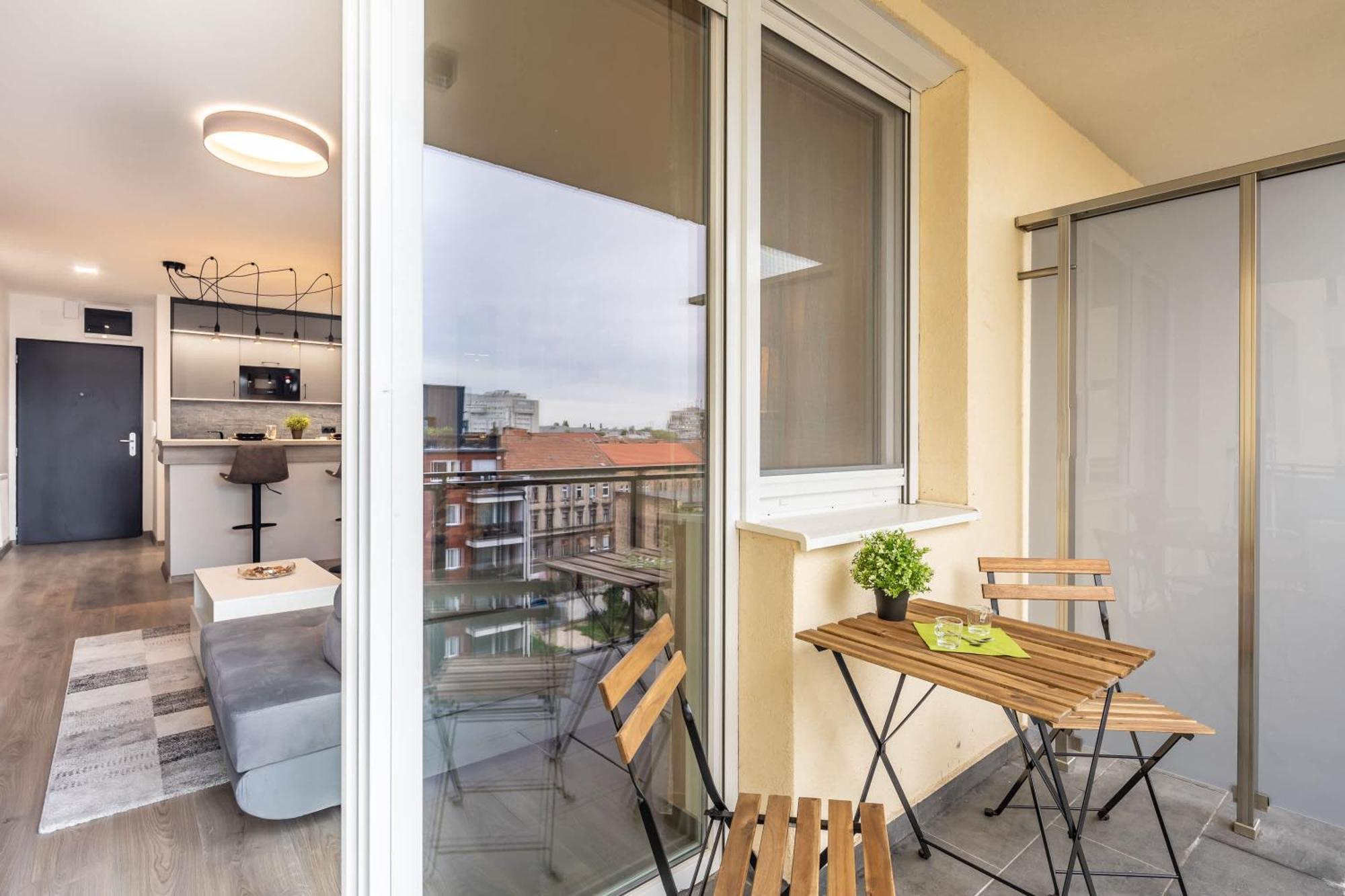 - Balcony - New - Comfy *